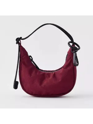 BAGGU Crescent Bag Charm - Oxblood thumbnail 2