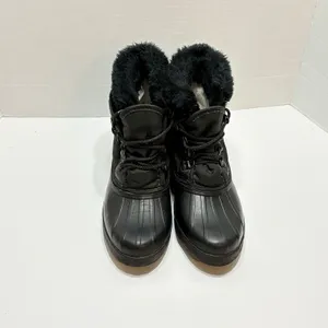 Vintage Sorel Kaufman Duck Boots Womens 10 Winter Rain Snow Ankle Lace Up thumbnail 9