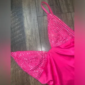 NWT For Love & Lemons Ruched Mirage Mirrored Dress party formal $150 fall thumbnail 7