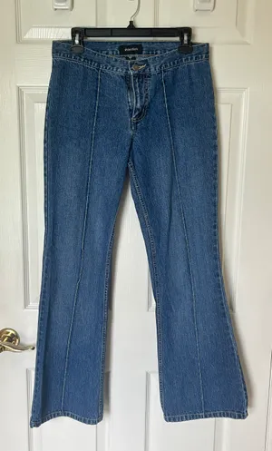Bootcut Flare Denim Jeans thumbnail 4