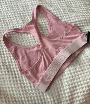 Ethika NWT Dusty Rose Sports Bra thumbnail 5