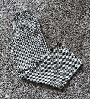 a new day Black & White Gingham Straight-Leg Pants thumbnail 1