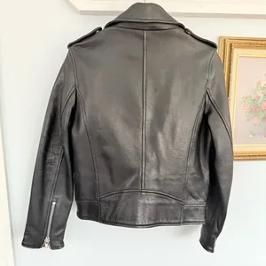RARE Paul & Joe "Buffy" Lamb Moto Leather Jacket‎ saint Laurent look alike Biker thumbnail 2