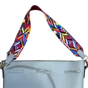 Nathaniel Colorful Strap Bucket Bag Blue thumbnail 3