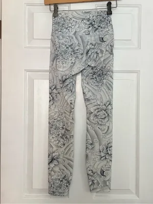 Lululemon Wunder Under Low-Rise Tight *25" in Twine White Multi thumbnail 3