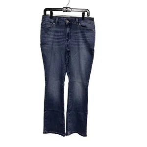 Lee Modern Series Curvy Fit Bootcut Jeans Medium Wash Blue Size‎ 12S Short thumbnail 2