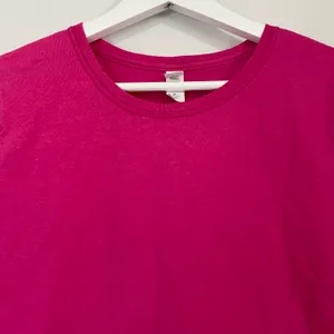 Women’s Casual Short Sleeve Crewneck Tee Shirt Pink NWOT thumbnail 2