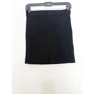 Free People Beach Black Callie Ribbed Mini Skirt Size XS Classic Preppy Knit thumbnail 9