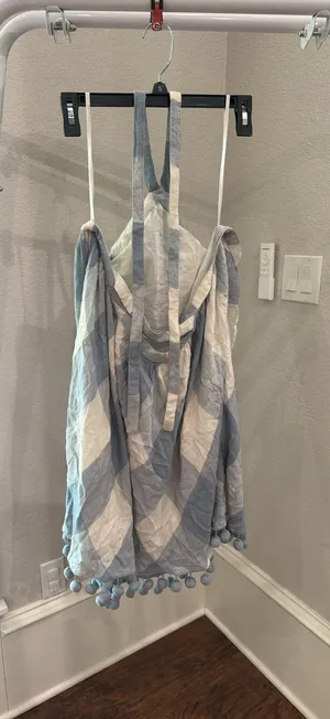Tularosa Dress Blue and White Gingham  thumbnail 2