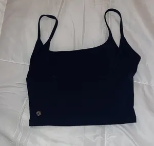 BuffBunny Black Crop Top Athleisure Women’s XS thumbnail 2