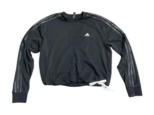 Adidas Crewneck Sweatshirt Three Stripes Medium Retro Sports Athletic-leisure thumbnail 1