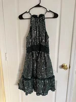 Anthropologie Somerset Shine Mini Halter Dress thumbnail 11