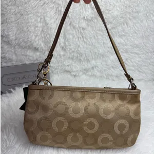 COACH y2k Signature Canvas Wristlet Mini Purse thumbnail 2