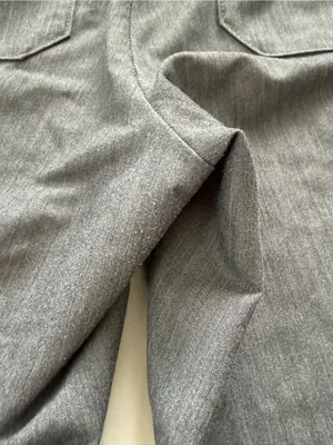 Jaanuu‎ Women's Gray Cargo Scrub Pants Size L Drawstring Waist thumbnail 5