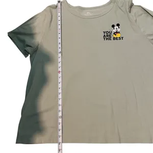 Disney Mickey Mouse‎ "You Are The Best" Mint Green Tee thumbnail 3