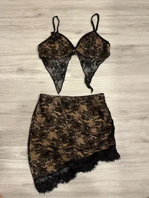 Shein Skirt Set Two-Piece thumbnail 1
