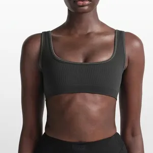 NWT Skims x Nike Ribbed Seamless Micro Scoop Bra thumbnail 1
