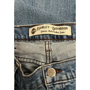 ‎Harley Davidson Straight Leg Jeans Blue Size 10P thumbnail 3