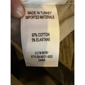 Agolde Daria Utility Pants Women 25 Khaki Tan Poplin Cargo Streetwear Designer thumbnail 10