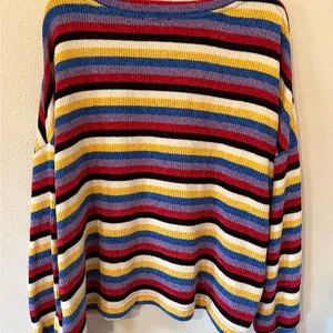 In Loom Women’s Striped Knit Sweater thumbnail 2