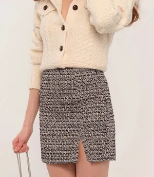heartloom tweed skirt  thumbnail 1