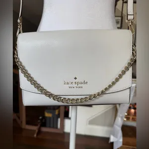 Kate Spade White two way (shoulder / crossbody) bag, excellent condition thumbnail 2