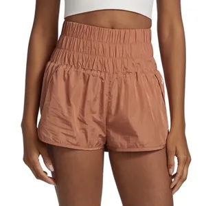 Free People Movement Size M Burnt Orange The Way Home High Rise Athletic Shorts thumbnail 1