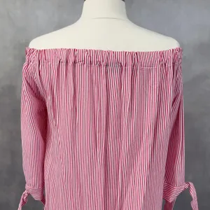 Lascana Off The Shoulder Striped Tunic Dress Size Small‎ Coastal Preppy Nautical thumbnail 6