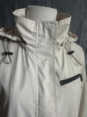 Two by Vince Camuto Cream Trench Coat with Black Trim thumbnail 15