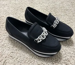 Women's Coconuts by Matisse Black Platform Loafers thumbnail 1
