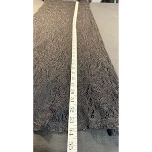 Vintage 90s Jessica Howard Black Lace Maxi Cocktail Dress Size 12 Made USA goth thumbnail 9