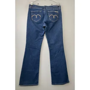 Mavi Molly Womens Size 31 32 Organic Cotton Denim Boot Cut Blue Jeans Festival thumbnail 2
