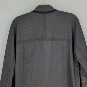 Lululemon Cocoon Car Coat Shine Dot Black Diamond Jacquard Space Dye‎ Size Small thumbnail 13