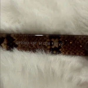 Guess | Brown Snakeskin w/Rhinestones | Cat Eye Sunglasses thumbnail 6