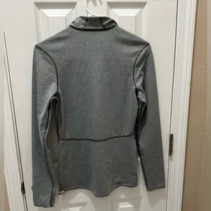 PATAGONIA Capilene base layer shirt size XS 1/4 zip gray thumbnail 3