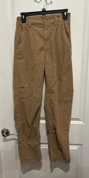 American Eagle Outfitters Tan Corduroy Pants, Sz 4 thumbnail 1
