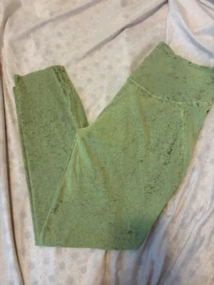 Lululemon Base Pace High-Rise Crop 23" City Grit Green Multi thumbnail 6