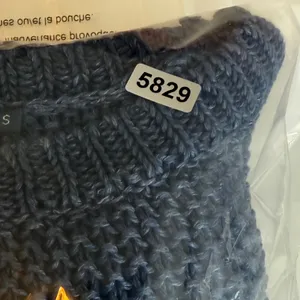 Ralph Lauren Blue 100% Linen Italian Yarn Open Knit Sweater Small‎ RL-CCRC1W thumbnail 9