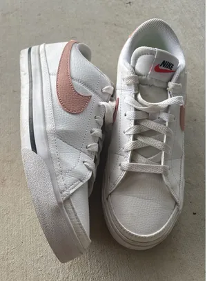 Nike Court Legacy‎ Next Nature Women White Rose Gold Sneakers DH3159-101 thumbnail 1