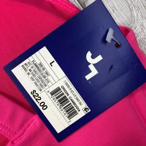 JoyLab Flamingo Hot Pink Longline‎ Crisscross Back Sports Bra Large thumbnail 5
