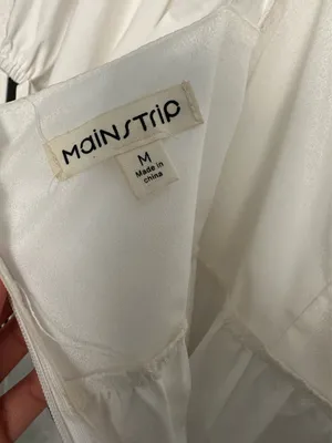 White babydoll dress thumbnail 3