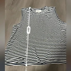 McGuire Poketo Tank Sleeveless Navy & White Striped Pullover Tank Top Size M‎ thumbnail 12