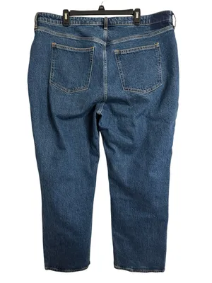 Abercrombie & Fitch Curve Love High Rise The '90s Relaxed Jean size 35 / U.S. 20 thumbnail 2