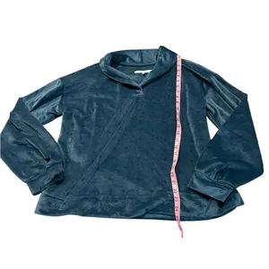 CAROLE HOCHMAN velour pajama top thumbnail 2