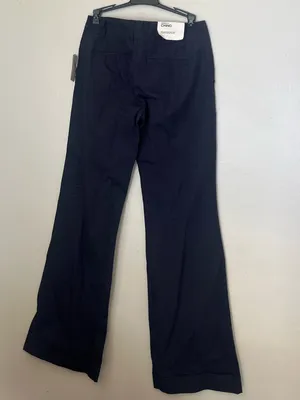 Gap Morden fit Chino Low waist Sz 2 navy pinstripe New effortless business thumbnail 11