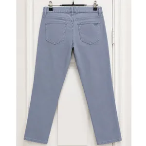 Tory Burch Alexa Cropped Skinny Jeans Size 28 Slate Blue thumbnail 4