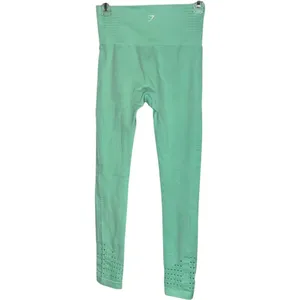 Gymshark Women's XS Energy Seamless Legging Mint Green‎ Cut Outs Gym Sporty thumbnail 5