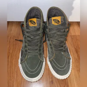 Limited edition earth day high top vans thumbnail 5