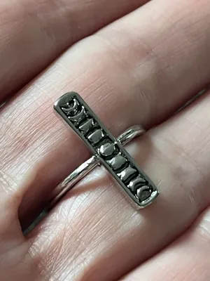 Urban Outfitters Vintage Moon Phases 925 Ring thumbnail 1