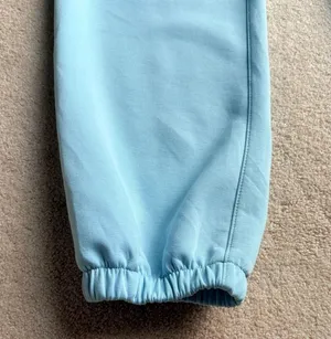 Dear Scarlett Blue Sweatpants Relaxed Fit Elastic Cuffs thumbnail 2